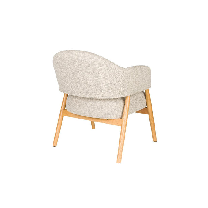 Puur - Clay fauteuil hout - lichtbruin