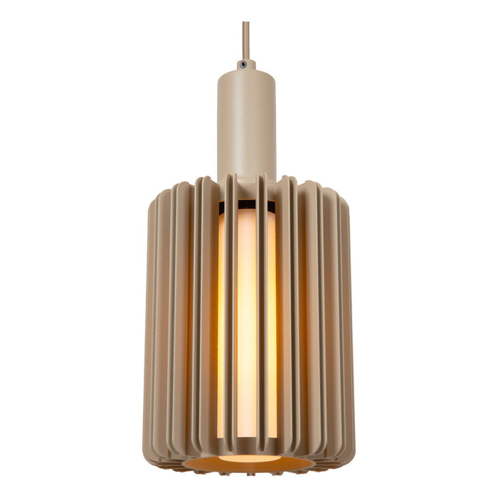 Lucide LAMBRES Hanglamp - Taupe