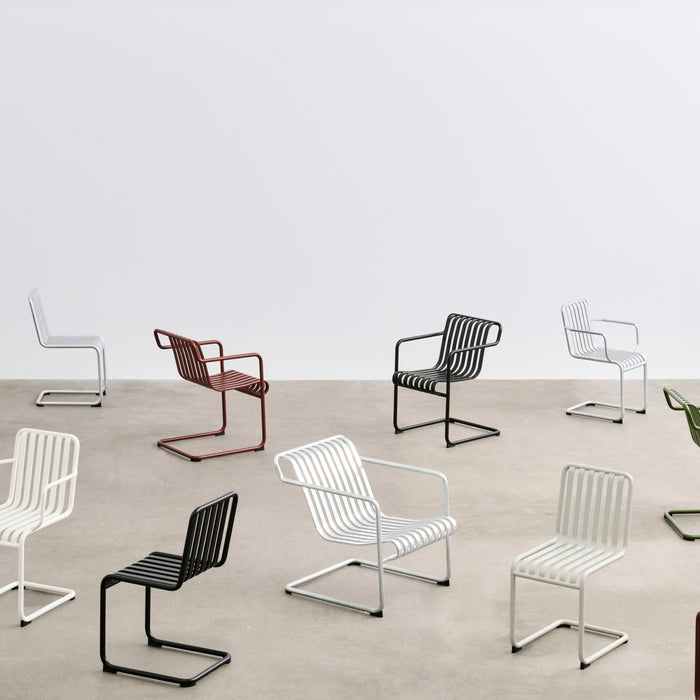 HAY Palissade Cantilever Stoel - Sky grey