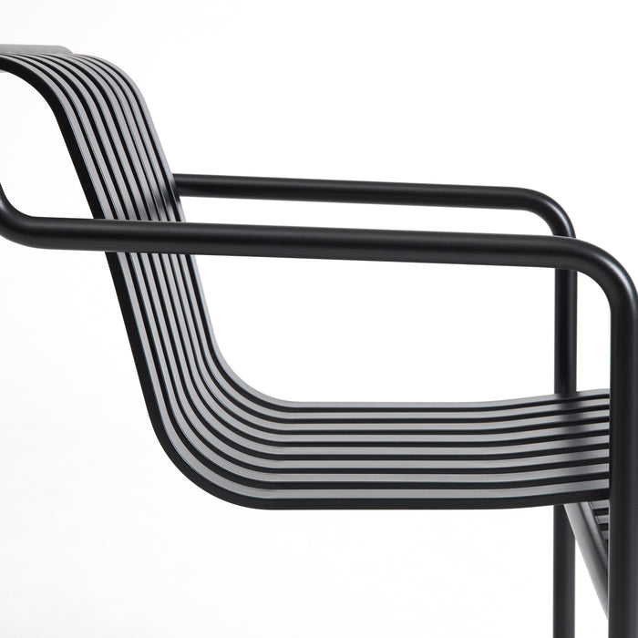 HAY Palissade Cantilever Tuinstoel - Antraciet