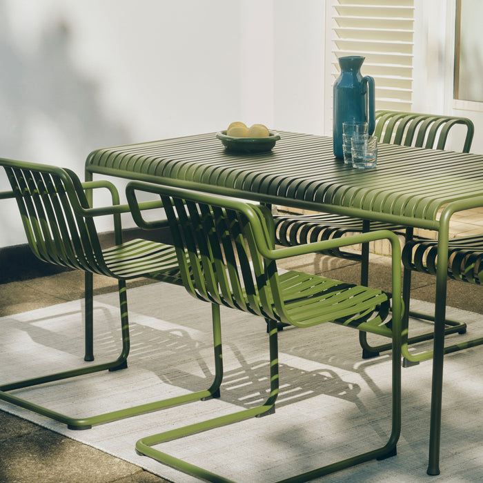 HAY Palissade Cantilever Tuinstoel - Olijfgroen