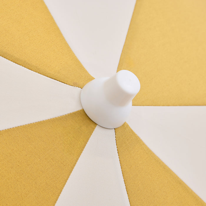 HAY Terrazza Parasol Achthoek - Okergeel