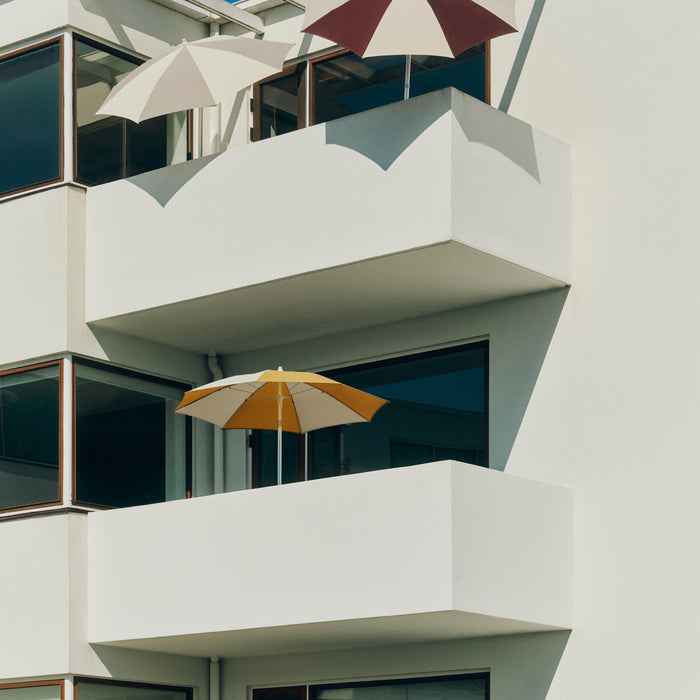 HAY Terrazza Parasol Achthoek - Okergeel