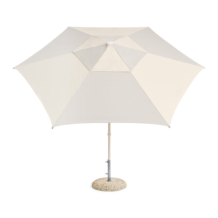 HAY Terrazza Parasol Zeshoek - Grijs