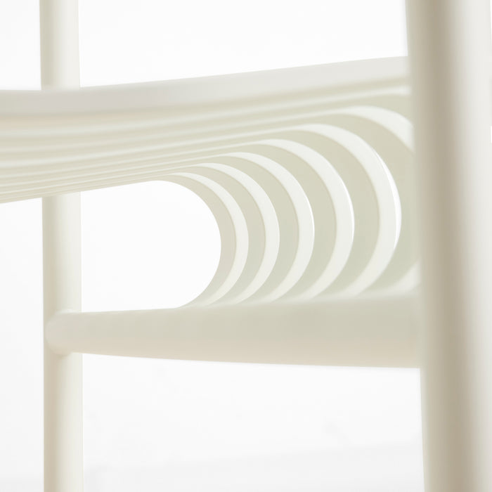 HAY Palissade Tuinstoel - Crème Wit