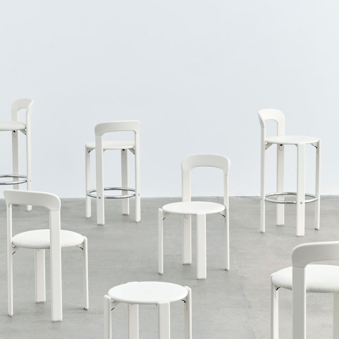 HAY Rey Barkruk Low H 65 cm - Cream White