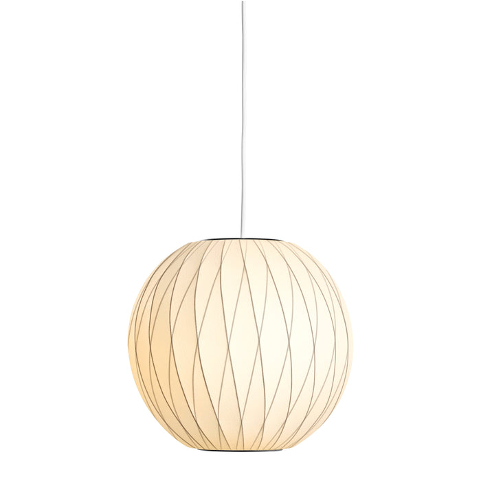 HAY Nelson Bubble Ball Crisscross Hanglamp S - Off-White