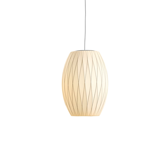 HAY Nelson Bubble Cigar Crisscross Hanglamp S - Off-White