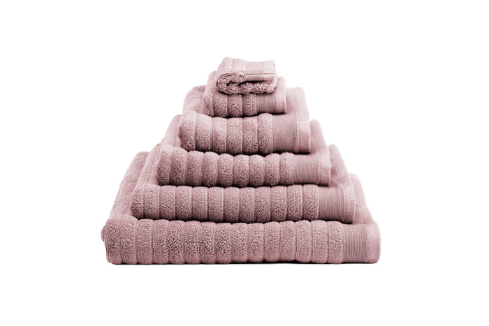 Heckett Lane Prestige Handdoek 50x100cm Set van 2 - shady pink