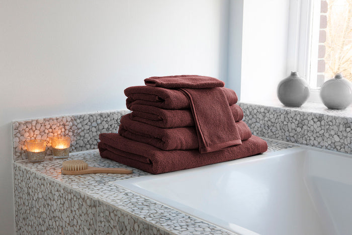 Heckett Lane Premium Douchelaken 70x140cm - spicy red