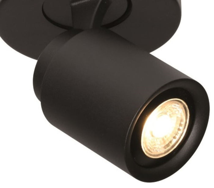 Freelight Freelight Spot Razza Mat Zwart 3 lichts GU10