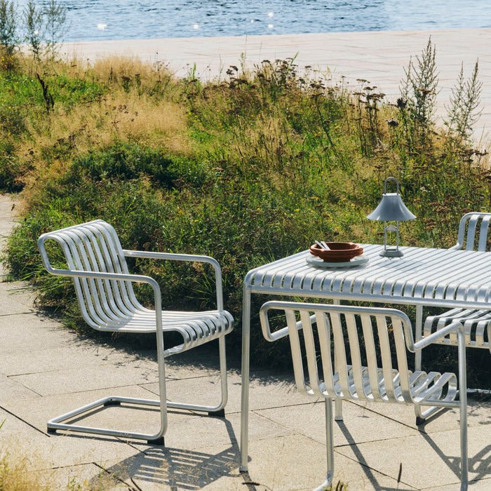 HAY Palissade Tuintafel 220 x 90 cm - Gegalvaniseerd Staal