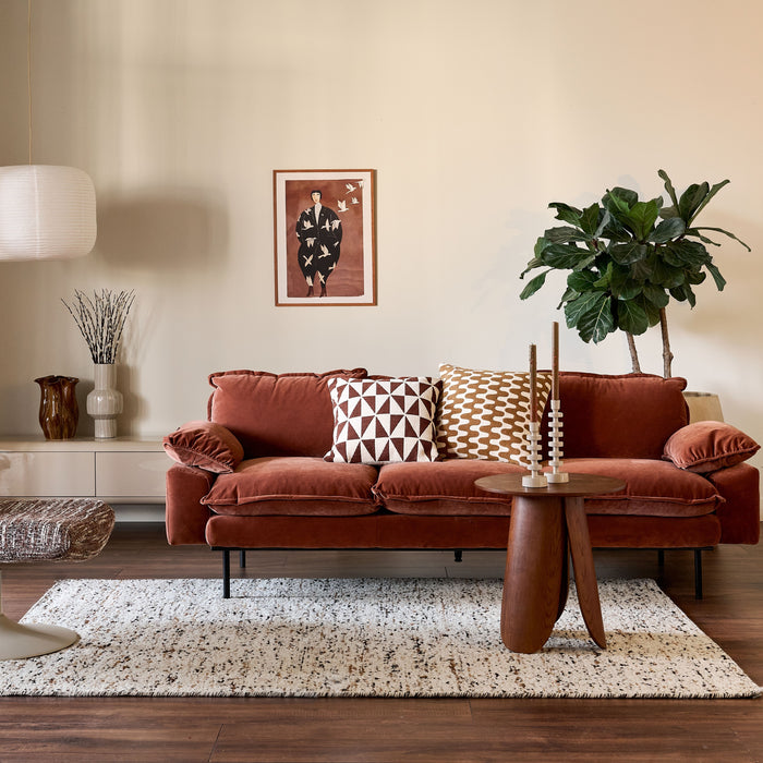 by fonQ Wavies Sierkussen 50 x 50 cm - Toffee