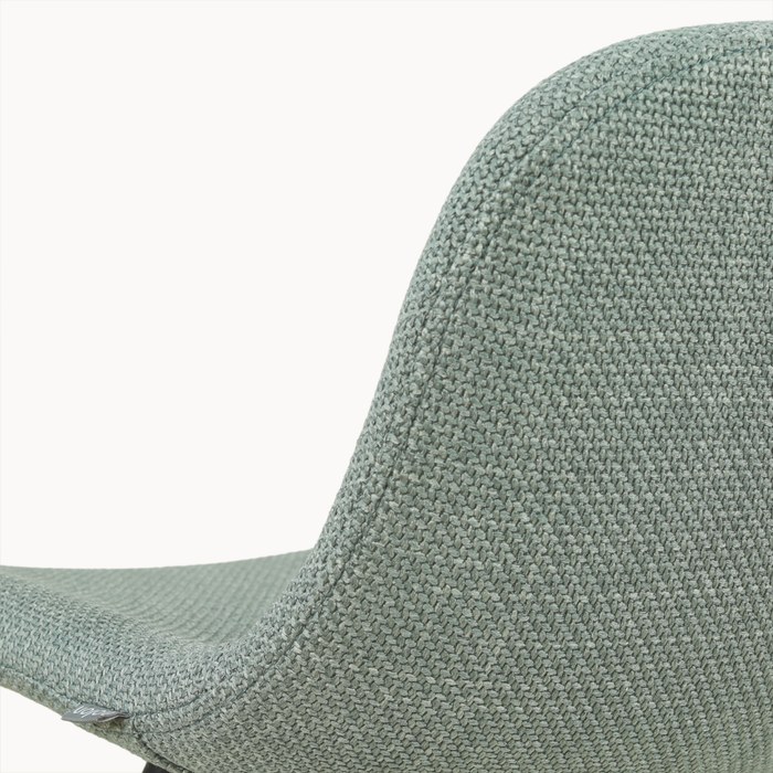 Nolon Nino-Mats Barkruk Saliegroen - Wit Onderstel - 65 Cm