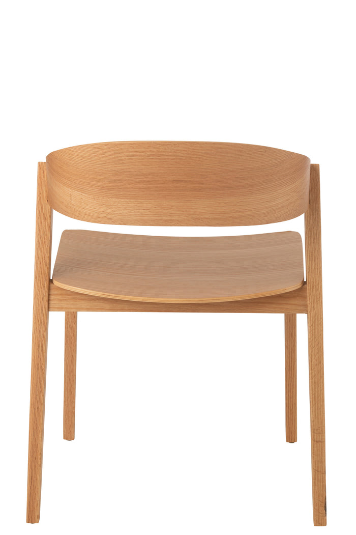 J-Line stoel Laga - eikhout|multiplex - naturel