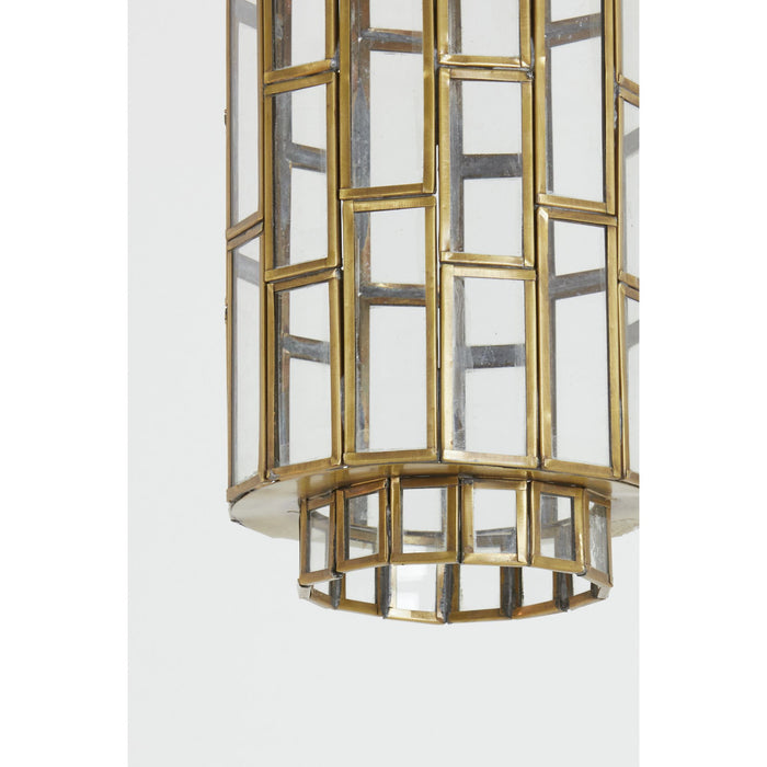 Light&living Hanglamp Ø15x31 cm SØSTRENE antiek brons+glas