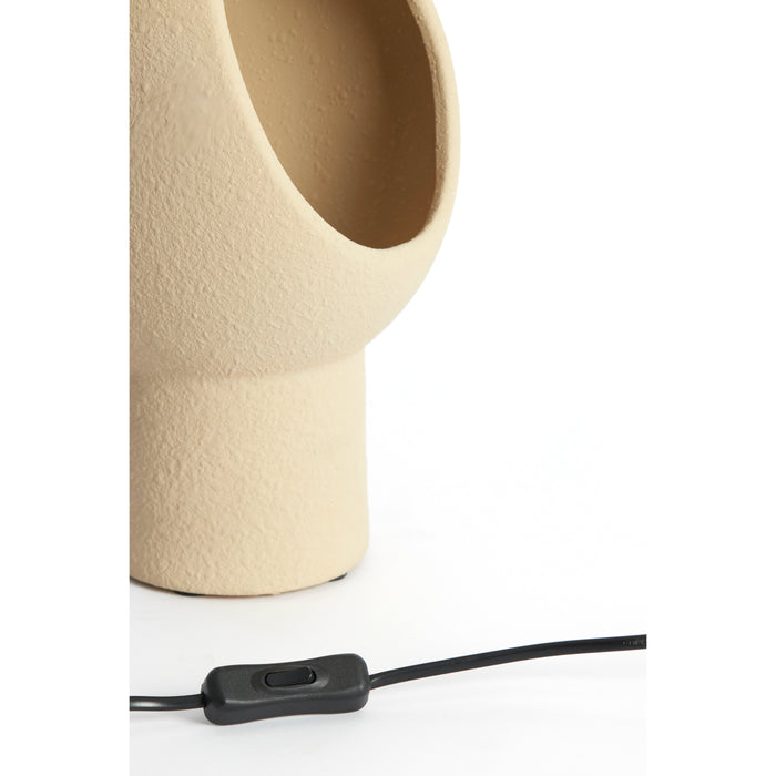 vtwonen Tafellamp Monk - Beige - 18.5x17x30cm