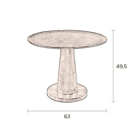 Dutchbone Brute Bijzettafel