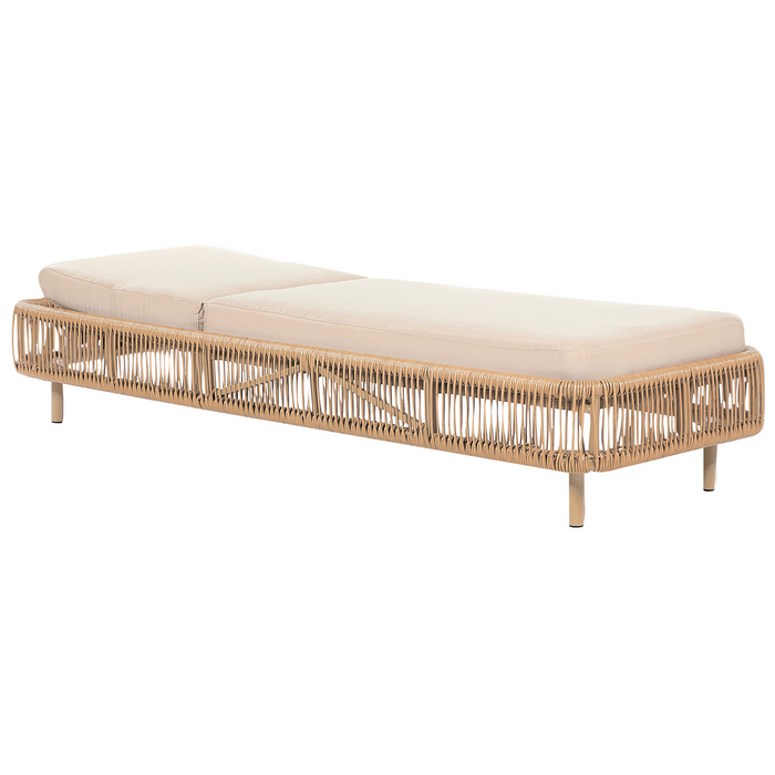 Beliani - OSINI - Ligstoel - Natuurlijk - Rotan