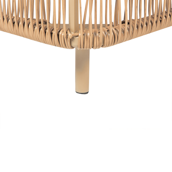 Beliani - OSINI - Ligstoel - Natuurlijk - Rotan