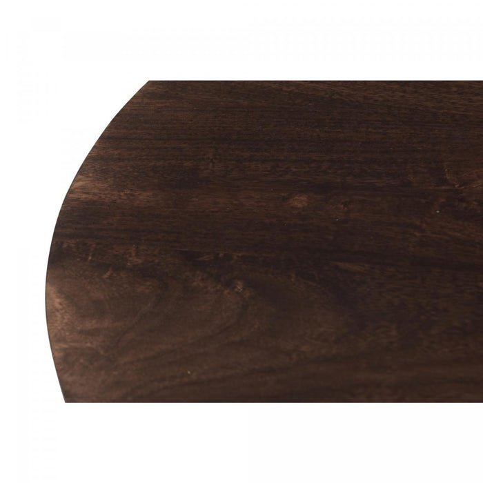 Livingfurn - Salontafel Salvator Walnut 50cm - Mangohout