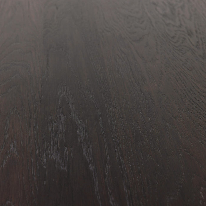 by fonQ Oakline Curve Eettafel B 180 cm - Mystic Brown