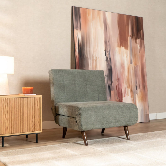 Bronx71 Slaapfauteuil Hanna gerecyclede stof groen