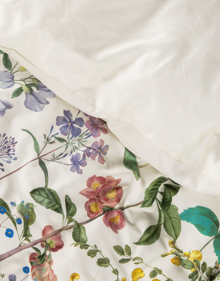 Essenza Augustina Dekbedovertrek 140 x 200|220 cm - Vanille