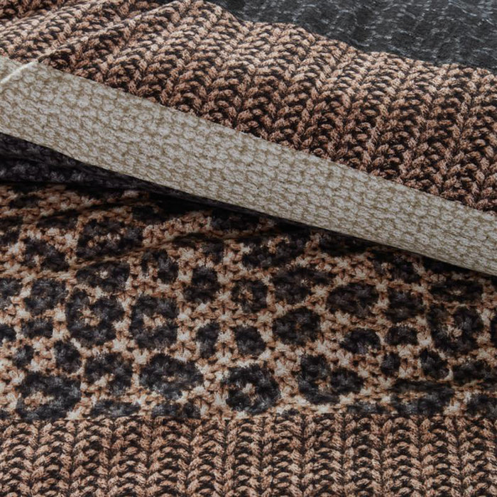 Beddinghouse Gino Dekbedovertrek 140 x 220 cm - Grijs