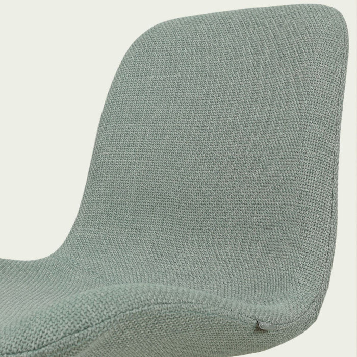 Nolon Nino-Fé Barkruk Saliegroen - Wit Onderstel - 75 Cm