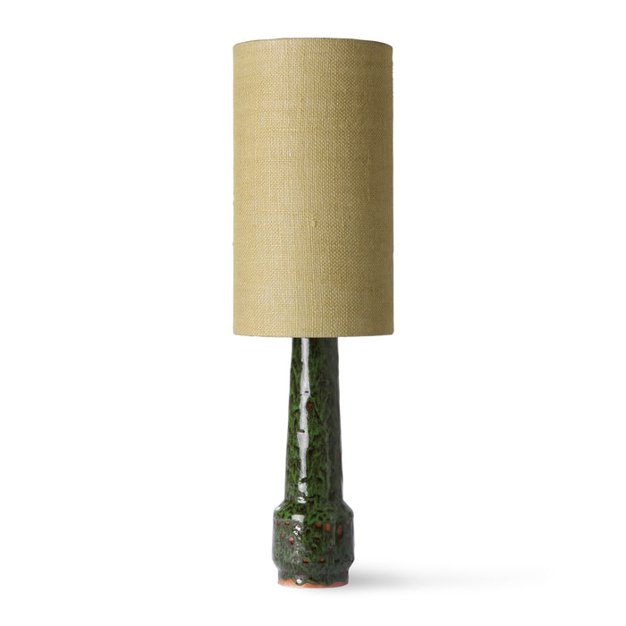 HKliving Jute Lampenkap Ø 22 cm - Jade Green