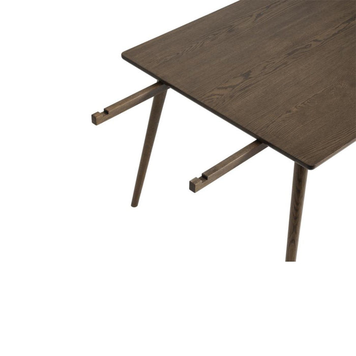 Olivine Boas Verlengbare Houten Eettafel 150 cm - Gerookt Eiken