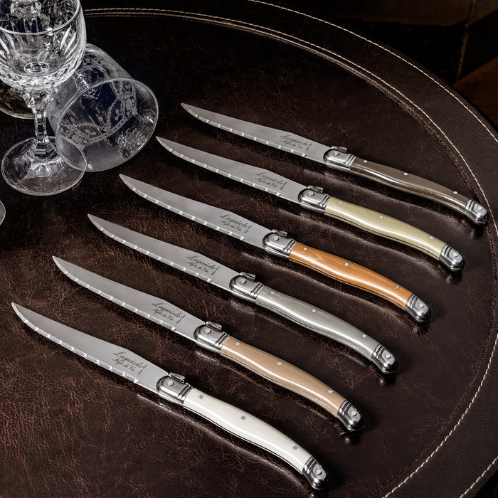 Laguiole Style de Vie Premium Line Steakmessenset 6 st.