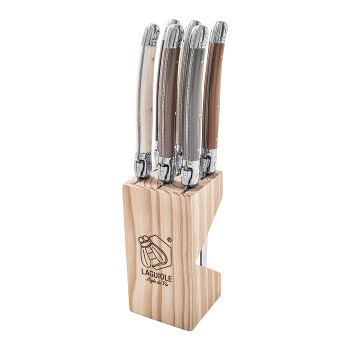Laguiole Style de Vie Premium Line Steakmessenset 6 st.