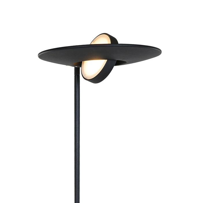 Steinhauer - vloerlamp - Zenith LED - zwart - kunststof metaal - Ø 28cm - LED - 1477ZW