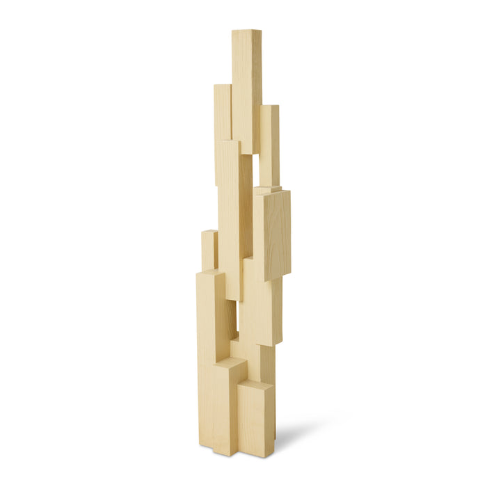 HKliving Skyscraper Sculpture Ornament - Cream