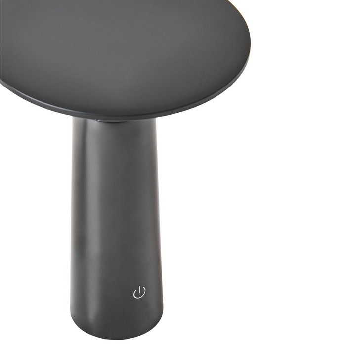 Beliani - LEVIRA - Tafellamp - Zwart - IJzer