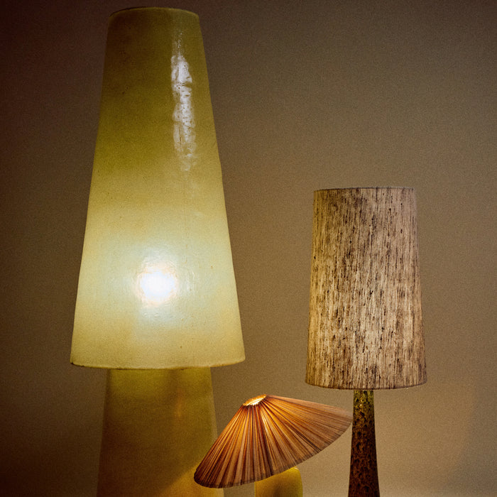 HKliving Glassfiber Vloerlamp - Soft Green