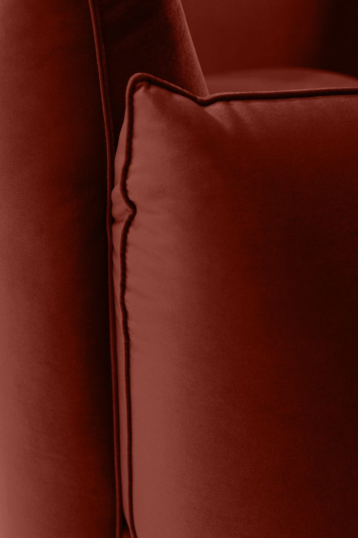 Sissy-Boy Countess 3-zits bank chaise longue links Royal Copper