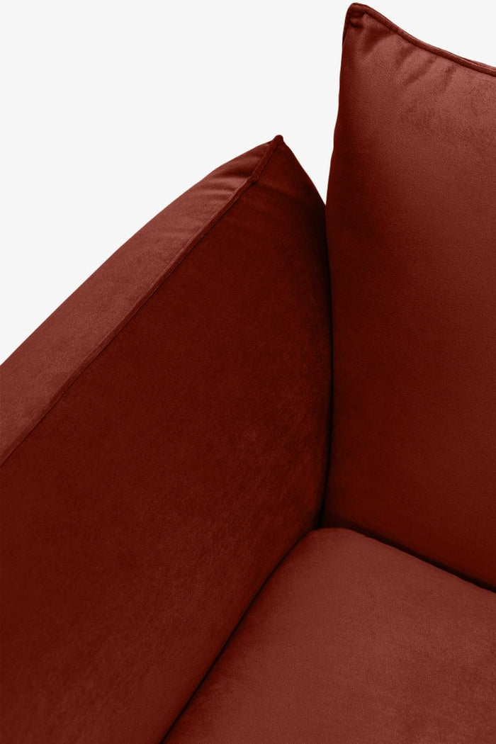 Sissy-Boy Countess 3-zits bank chaise longue links Royal Copper