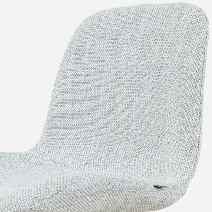 Nolon Nino-Fé Barkruk Grijs Melange - Zwart Onderstel - 65 Cm