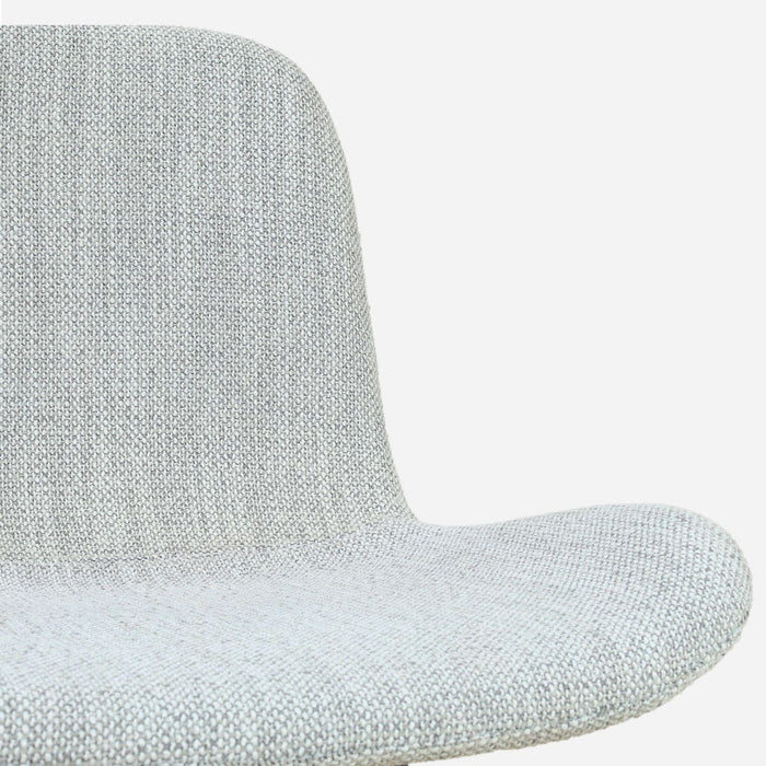 Nolon Nino-Fé Barkruk Grijs Melange - Zwart Onderstel - 65 Cm