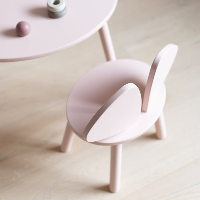 Nofred Mouse kinderstoel + kindertafel set beige