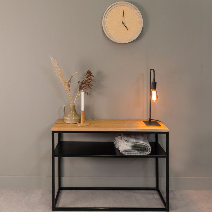 24Designs Power Sidetable – B100 X D35 X H70 Cm – Metaal – Blad