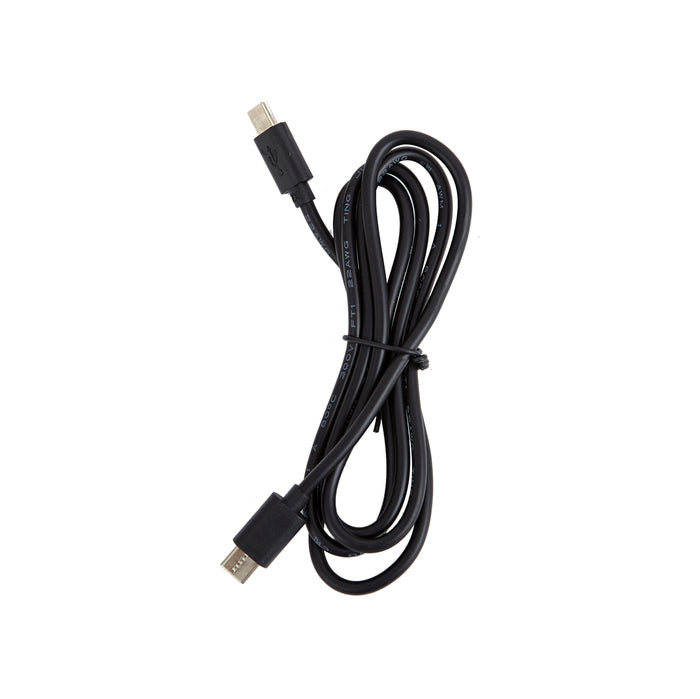 QAZQA Moderne vloerlamp brons incl. LED 3-staps dimbaar oplaadbaar -