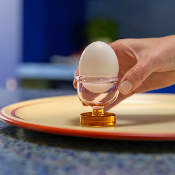 &k amsterdam Cantine Eierdopjes - Set van 2 - Roze