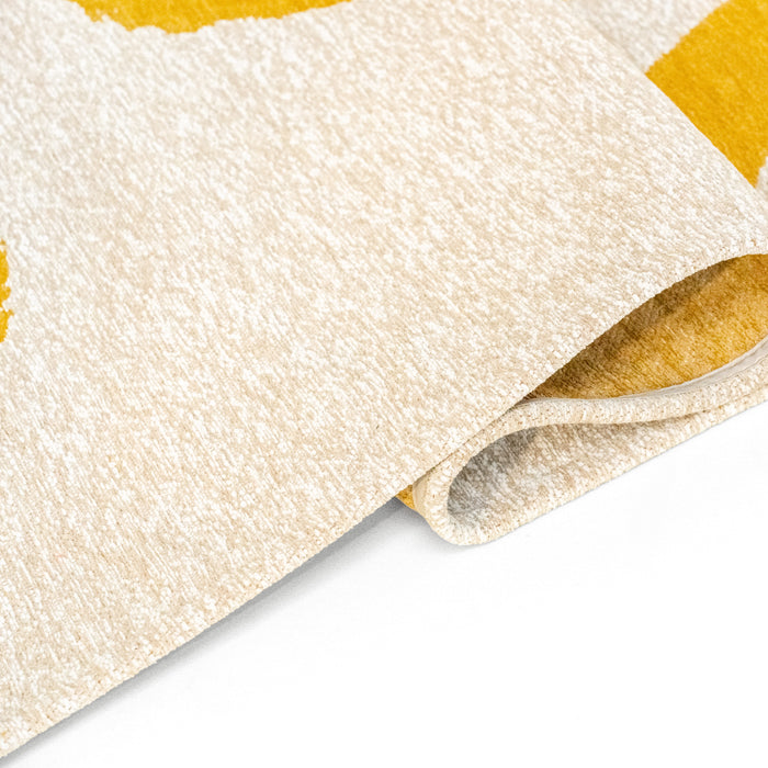 Louis de Poortere Ribbon Vloerkleed 140 x 200 cm - Pure Yellow