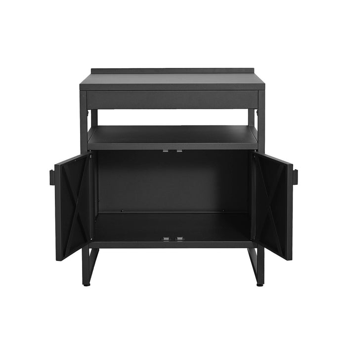 sweeek - Buitenkeuken 6 modules roestvrij staal