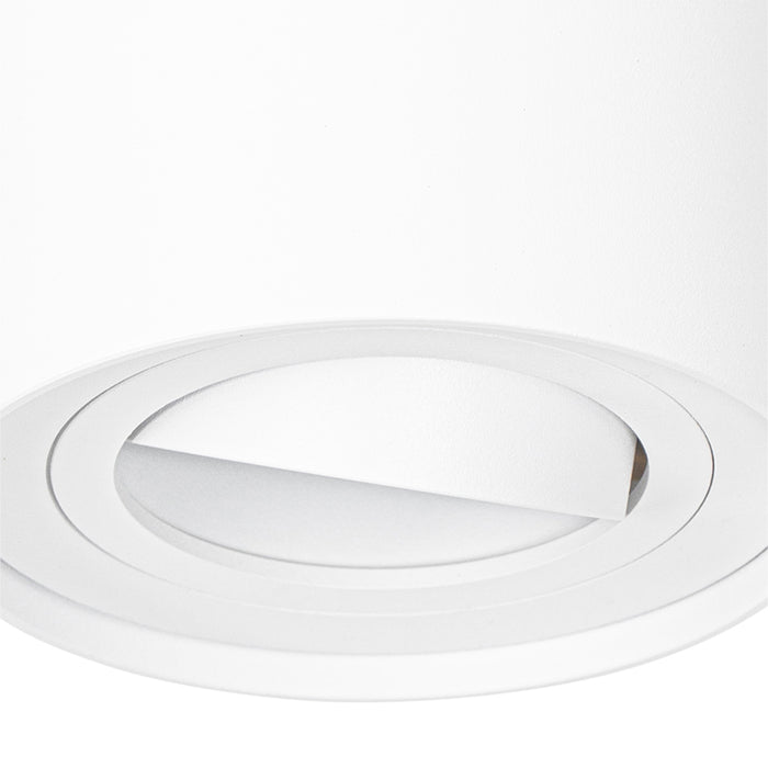 QAZQA Set van 4 moderne plafondspots wit draai- en kantelbaar -