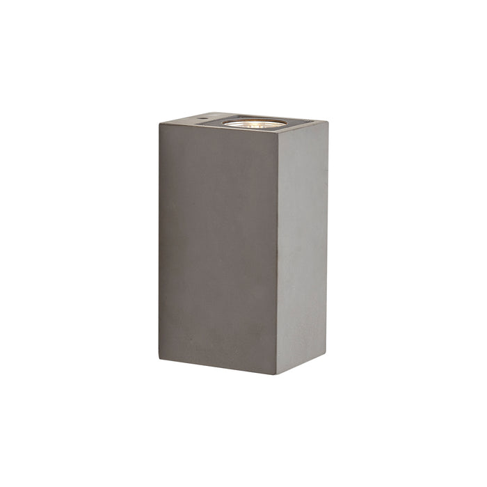 QAZQA Moderne buiten wandlamp grijs 2-lichts IP44 - Pompei